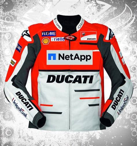 replica ducati team 18 leather jacket|ducati motogp apparel.